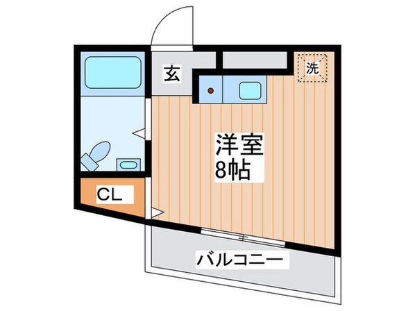 佐太ハイツの物件間取画像